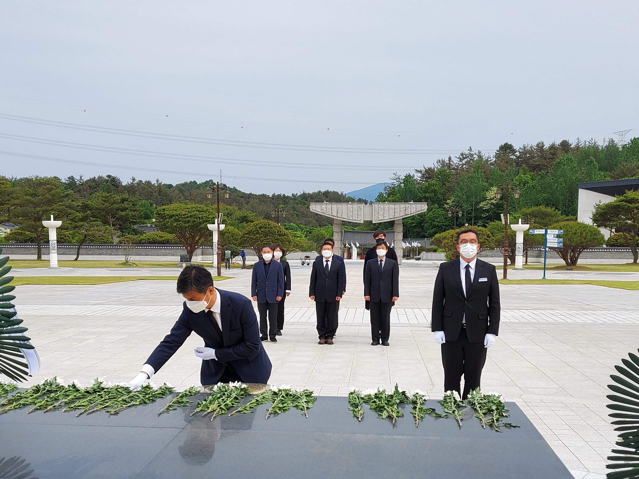 국립5.18민주묘지 참배 (사진)