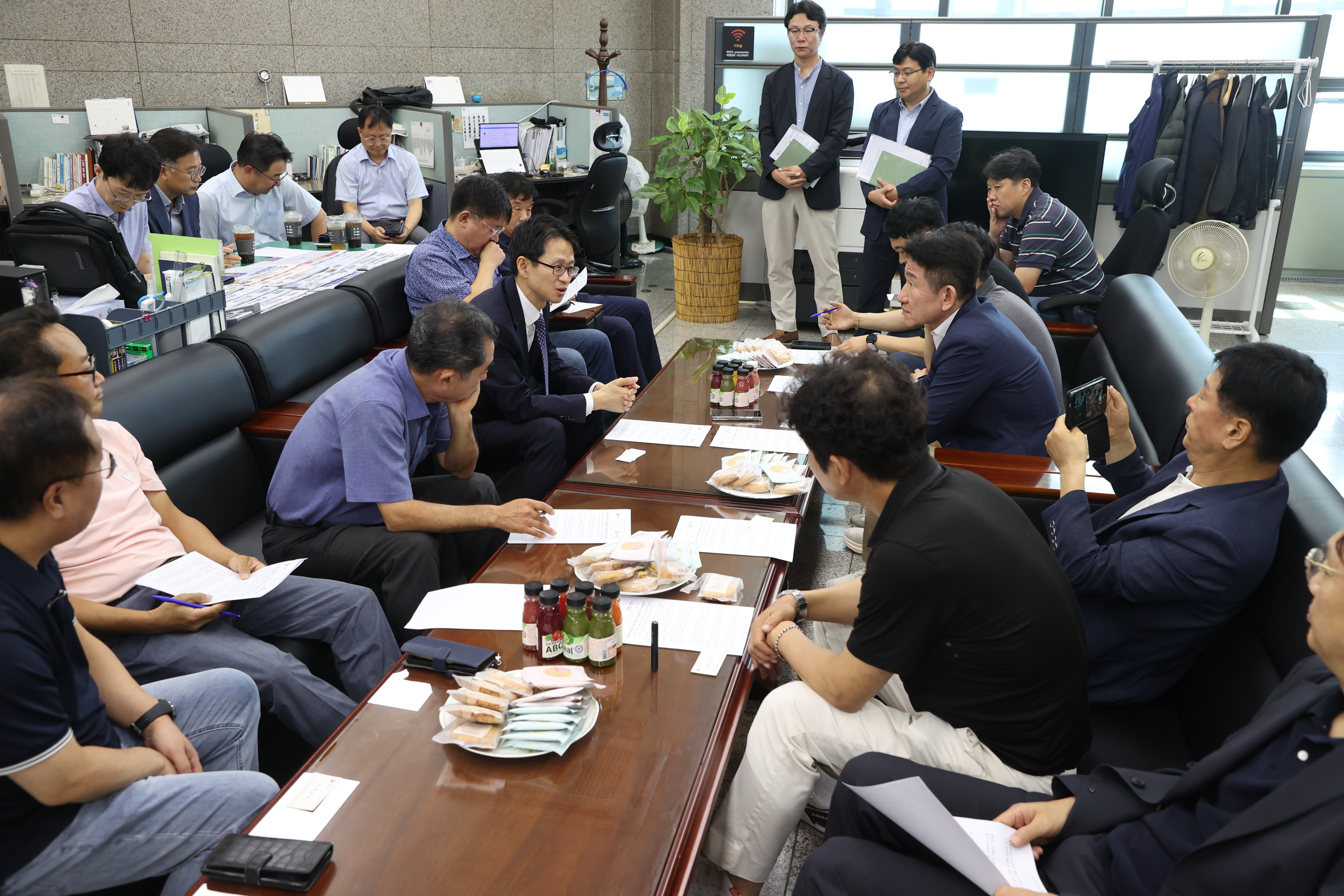 사진3_정부대전청사출입기자간담회